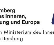 Logoband Baden-Württemberg Ministerium des Inneren, für Digitalisierung und Europa und TheLänd